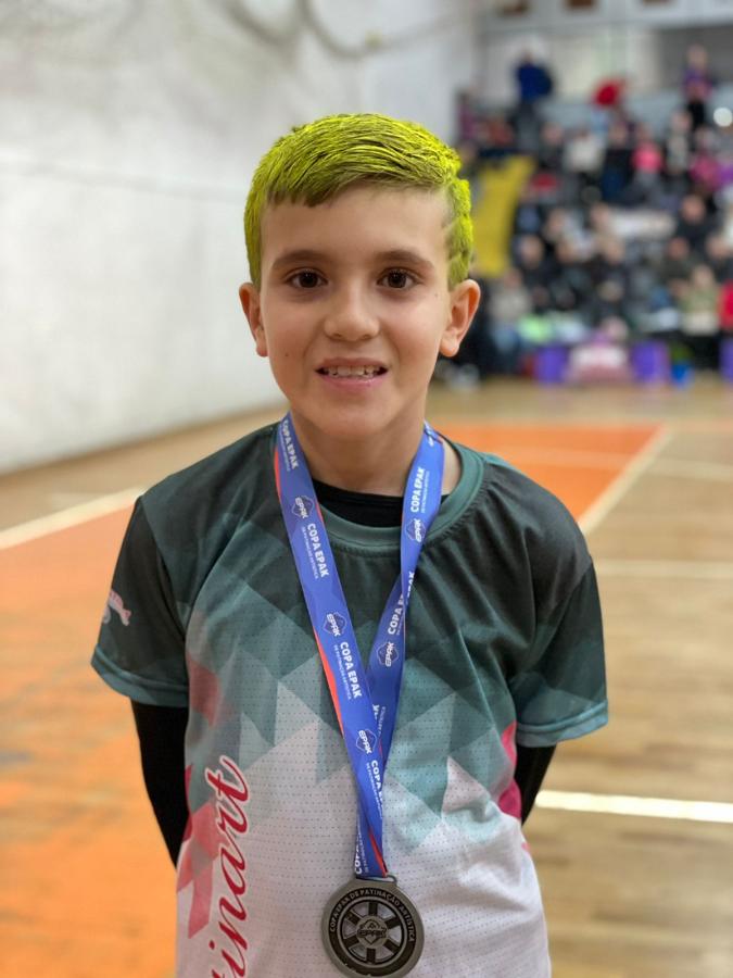 Lucas Zimmer ficou em 2º lugar na categoria Livre Novatos