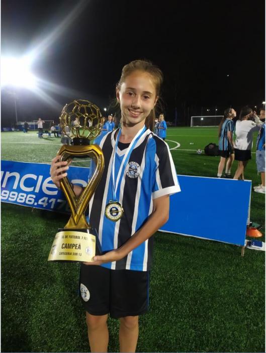 Maysa também foi campeã no Sub-13