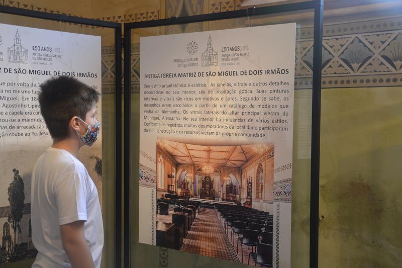 Durante a semana, espaço recebeu a visita de alunos