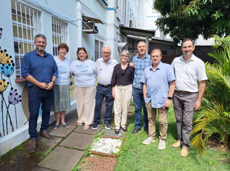 Issur, Eliana, Neusa, Pedro, Mareli, Tavares, Betinho e Airton (Fotos: Divulgação / PMDI)