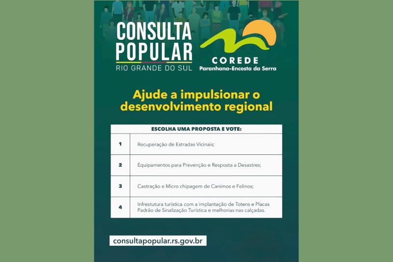 Morro Reuter integra região Paranhana-Encosta da Serra na Consulta Popular