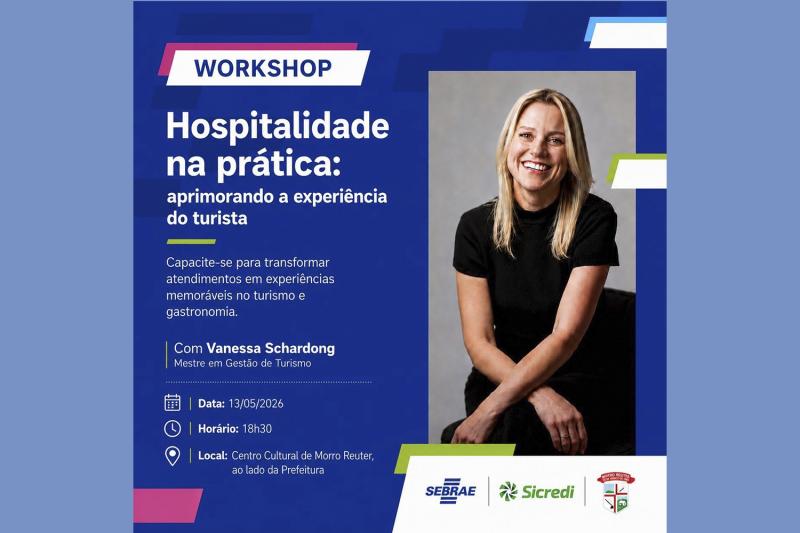 Morro Reuter terá workshop gratuito para quem trabalha com turismo