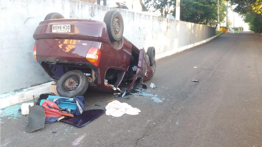 Acidente ocorreu no final da tarde