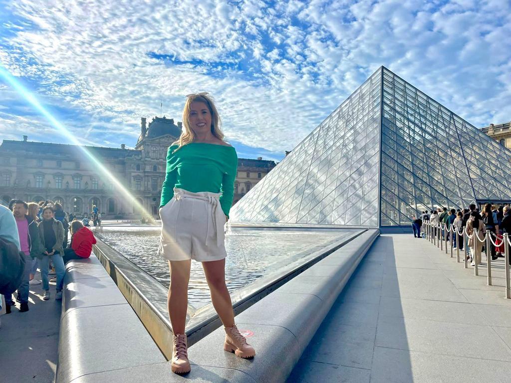 Museu do Louvre em Paris, na França