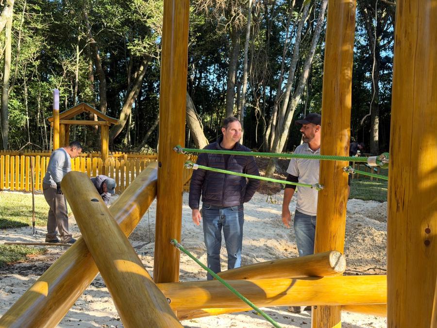 No Parque Carlos Bertholdo Feltes