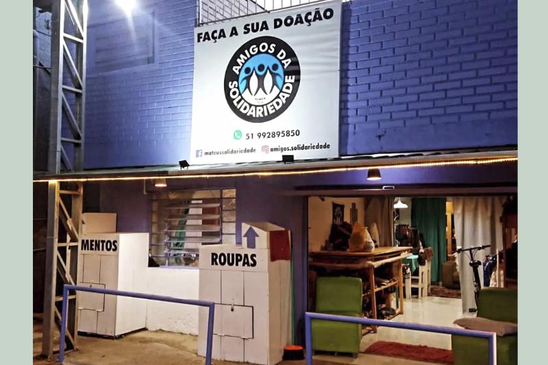 ONG Amigos da Solidariedade está arrecadando doações para desabrigados