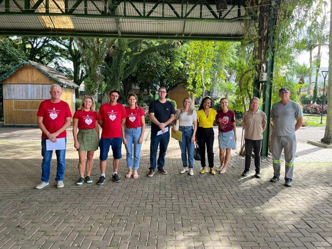 Ônibus do Hemocentro estará na Praça do Imigrante neste sábado