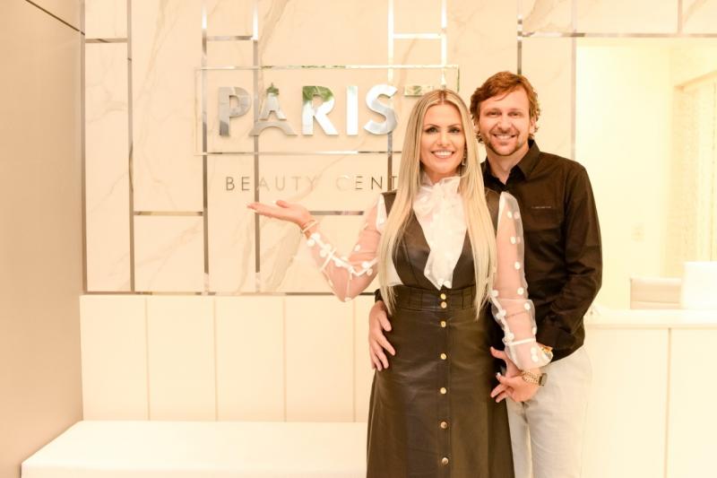 Gabriela Alves Wagner e o marido Jaime Wagner