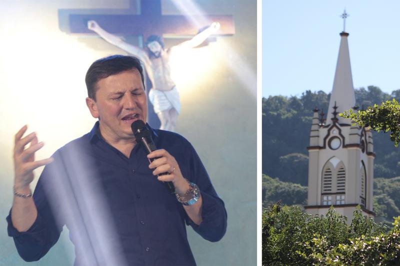 Pe. Ezequiel Dal Pozzo estará em Morro Reuter no primeiro dia (Fotos: Divulgação)