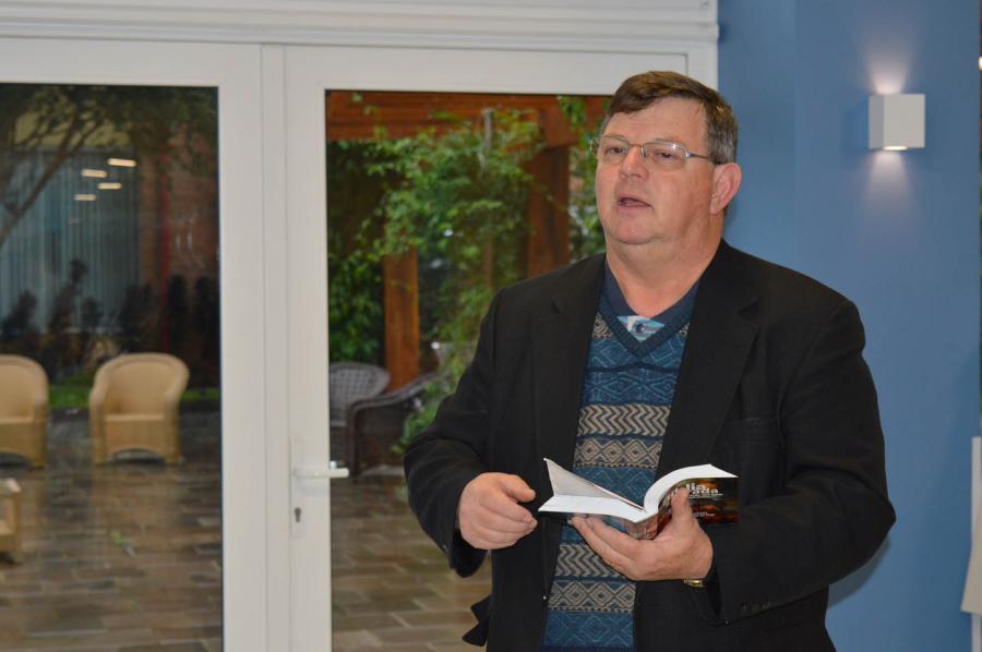 Pastor Oscar Zimmermann, da Igreja Luterana de Dois Irmãos, também esteve presente