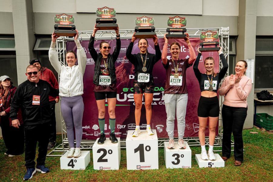 Pódio Geral Feminino