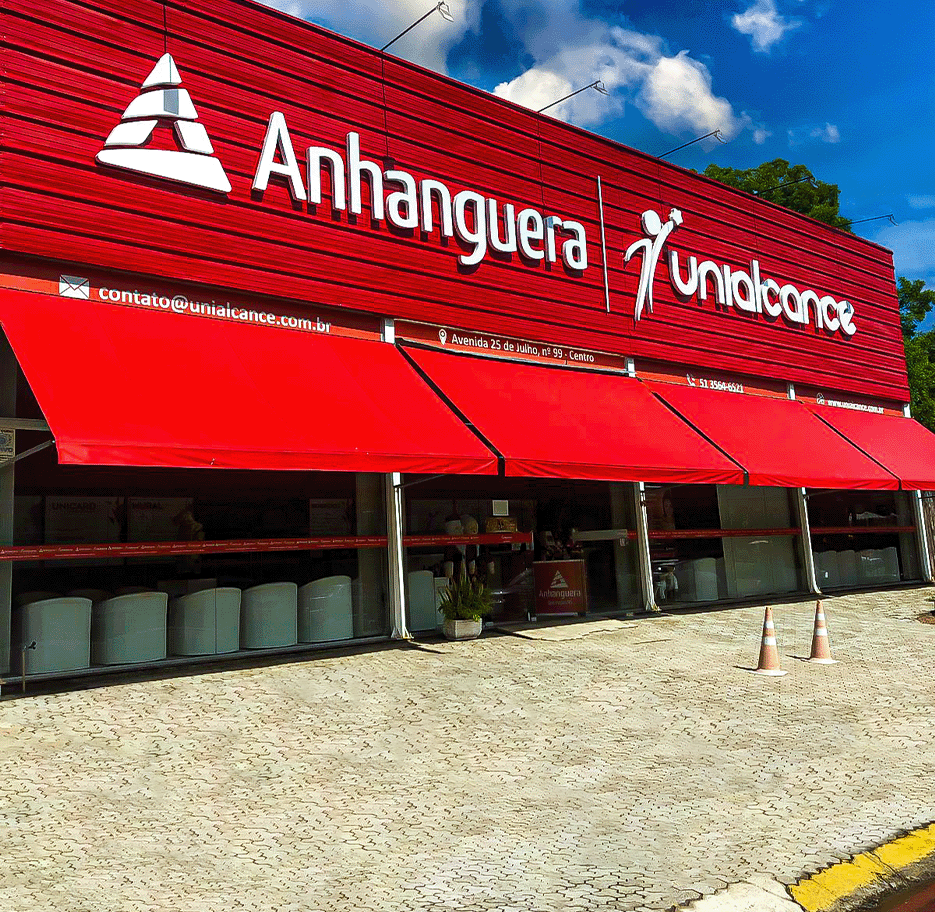Polo Anhanguera Dois Irmãos fica na Avenida 25 de Julho