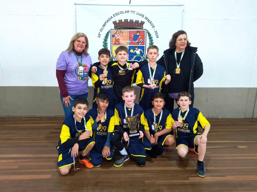 Pré-mirim masculino: 29 de Setembro campeão