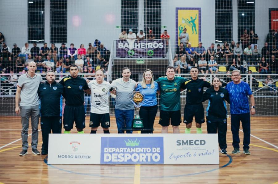 Prefeito Airton e vice Sônia prestigiaram a final