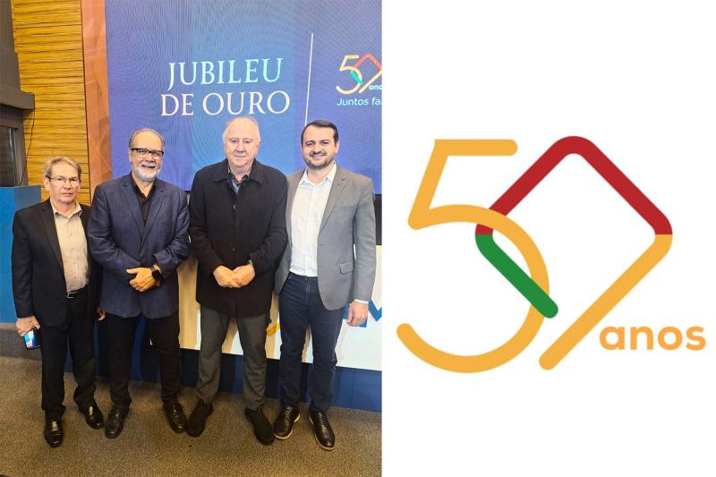 Prefeito e vice de Dois Irmãos participam da celebração dos 50 anos da Famurs