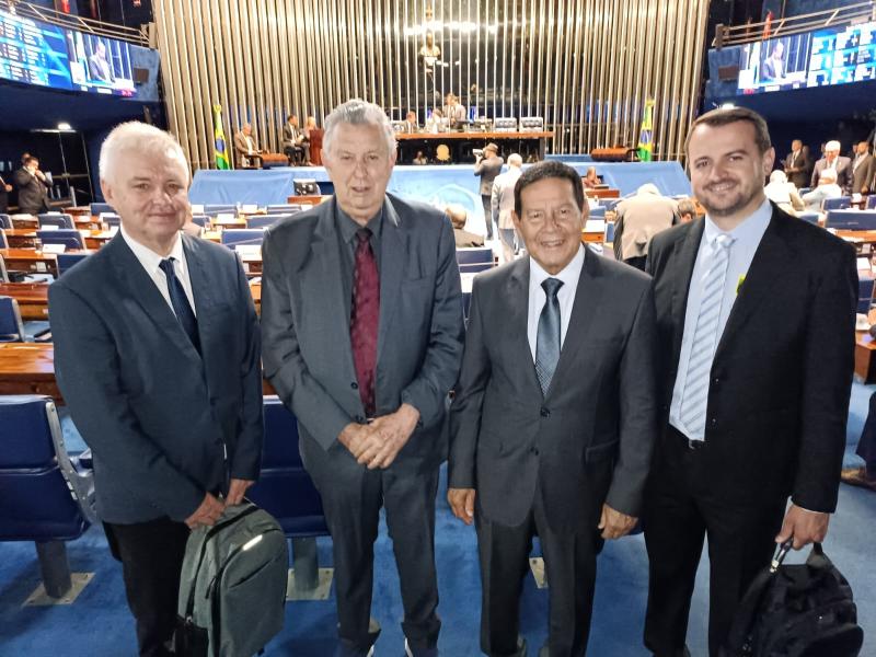 João Luiz, Heinze, Mourão e Jerri (Foto: Divulgação)