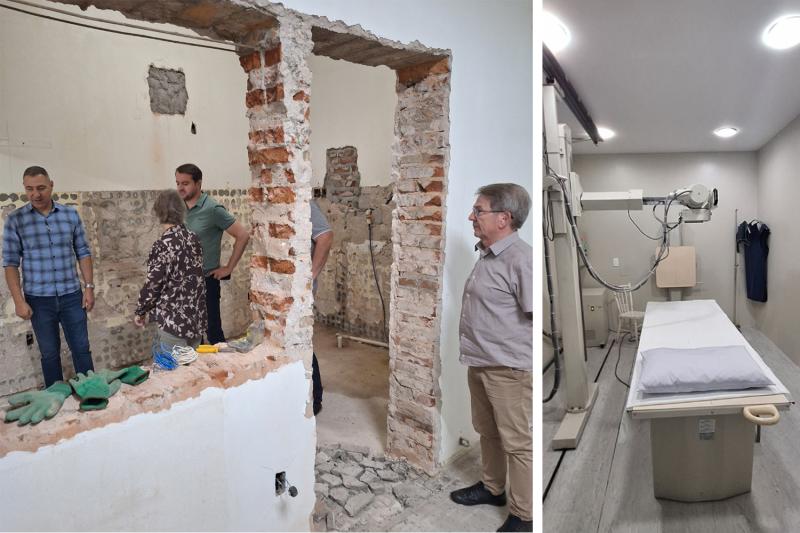 Prefeito Jerri e secretários municipais vistoriam obras em andamento