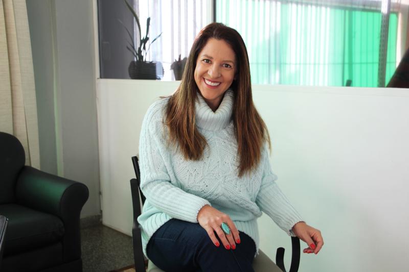 Elisandra Bremm, do Departamento de Cultura