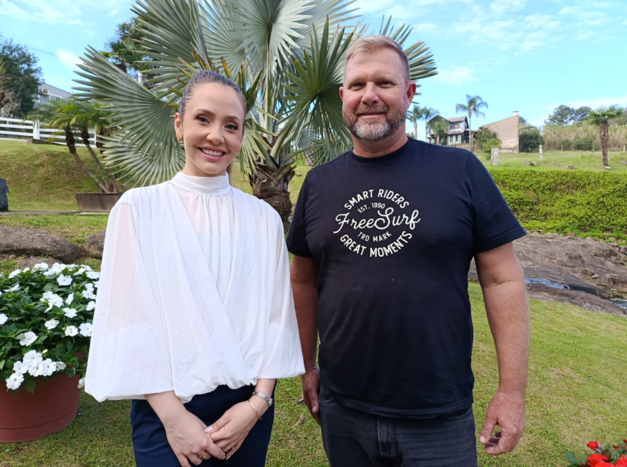 Presidente Luiza e vice-presidente Francisco