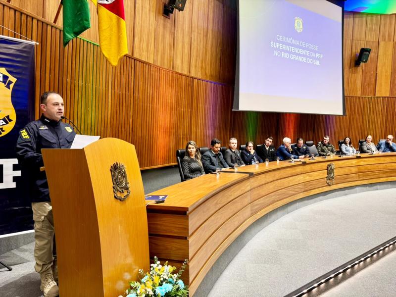 PRF empossa novo Superintendente no Rio Grande do Sul