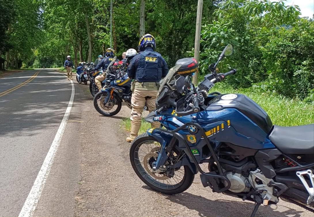 PRF intensifica fiscalização de motocicletas na Serra Gaúcha no fim de semana