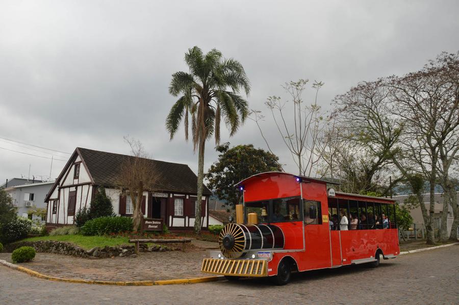 Primeiro ponto turístico visitado foi o Museu Histórico Municipal