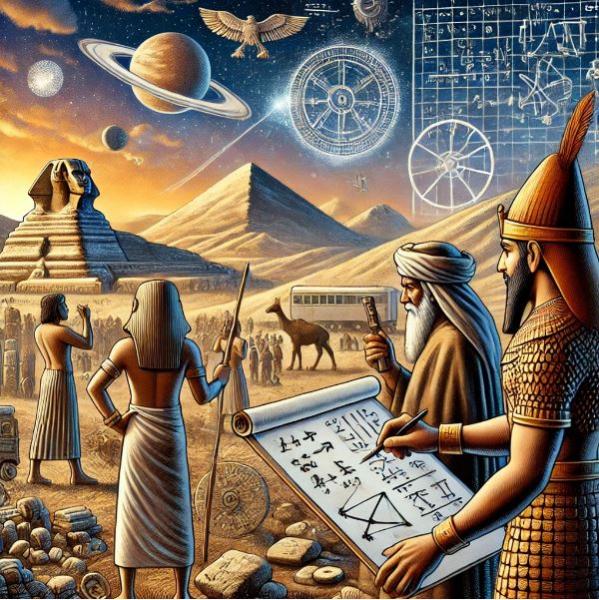 Primeiros relatos de matemática vieram lá do Antigo Egito e da Mesopotâmia