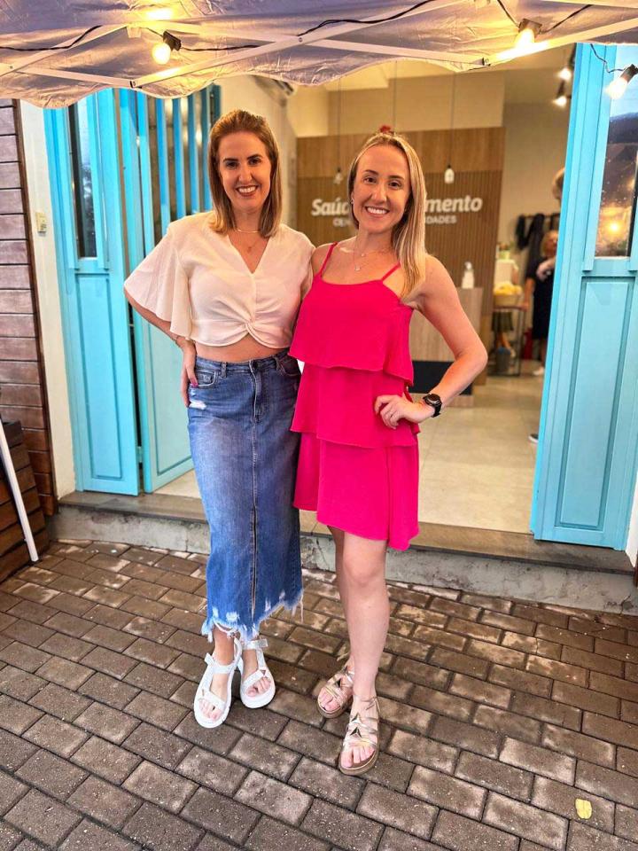 Proprietárias Rafaela e Gabriela