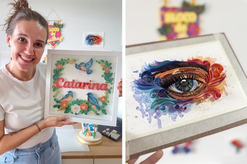 Quilling: a arte que transforma o papel