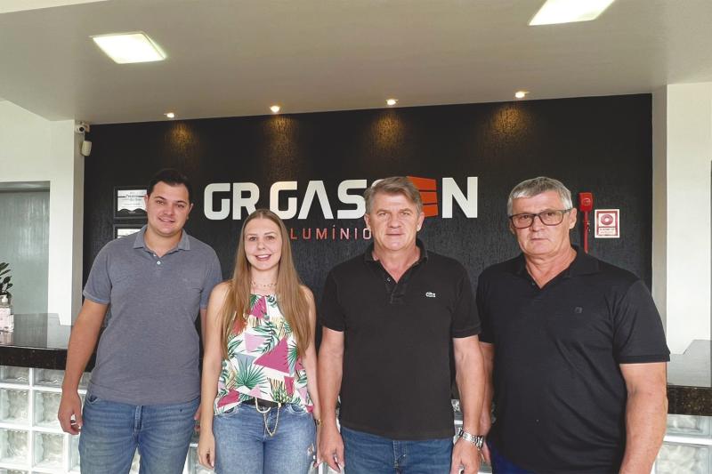 Michael, Carla, Ernesto e Sérgio Luís