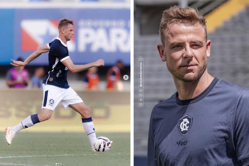 Remo do zagueiro William Klaus disputa a final do Campeonato Paraense