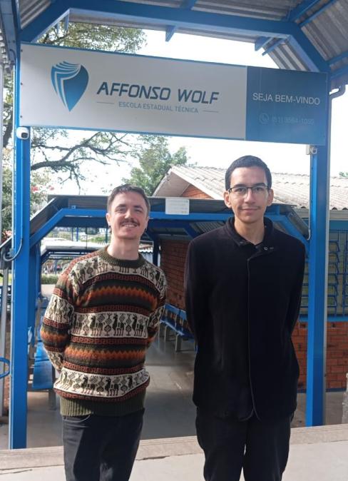 Rodrigo Scheid e Eduardo Abreu
