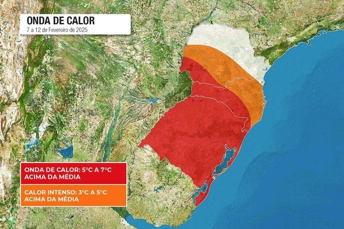 Fonte: GZH / Imagem: Climatempo / Reprodução