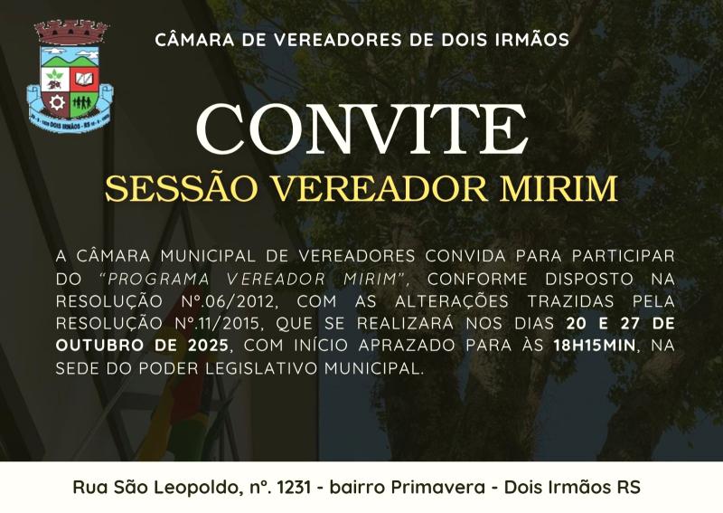 Toda comunidade está convidada a prestigiar