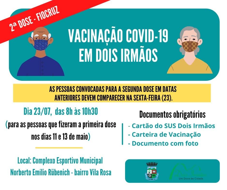 Aplicação acontece no Complexo Esportivo