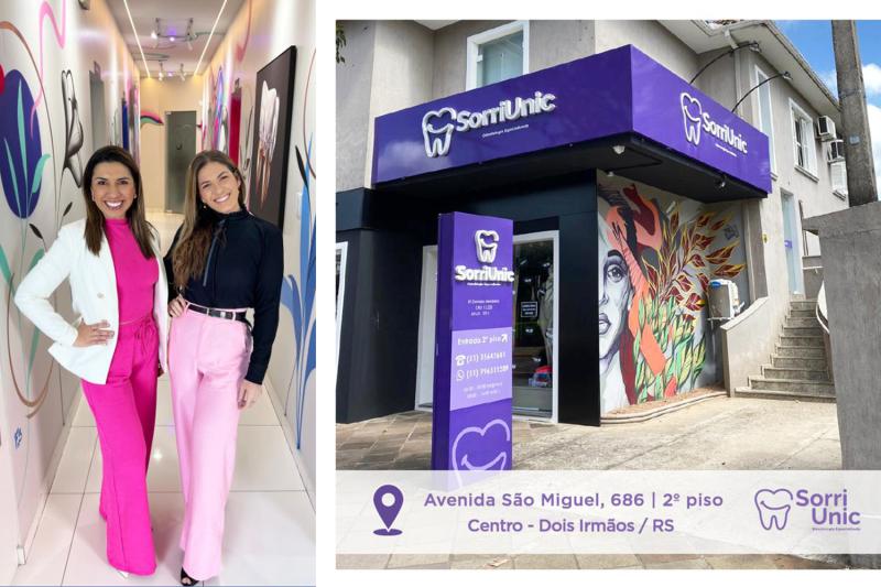 Daniela Mendieta e Janaína Lot / Consultório fica na Avenida São Miguel
