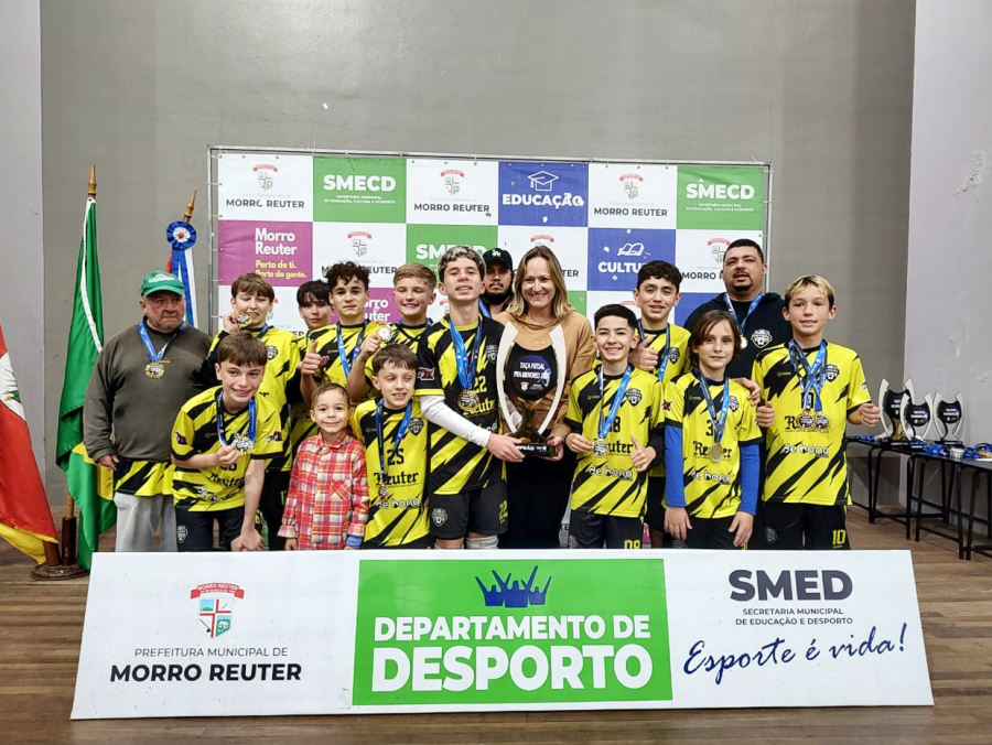 Sub-13 – Campeão: Edvino Futsal