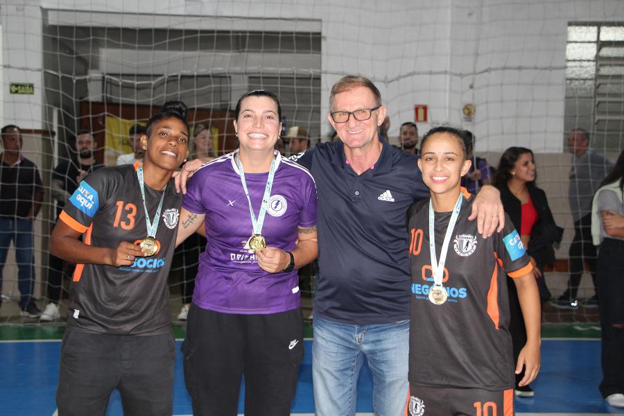 Thaís, Luana e Rafaela foram as artilheiras