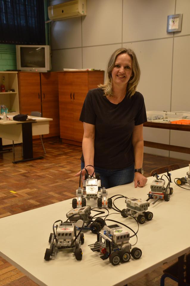 Torneio foi idealizado pela professora Jaqueline Dieter, da Oficina de Robótica