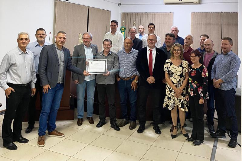 Integrantes da loja maçônica Obreiros de São Miguel (Fotos: Divulgação / Câmara)