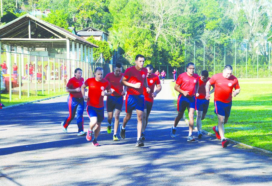 Último teste foi o de corrida, durante 12 minutos para cada grupo