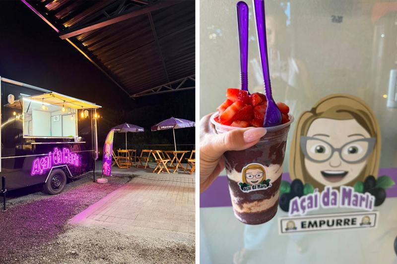 Unidade móvel Açaí da Marli já está rodando