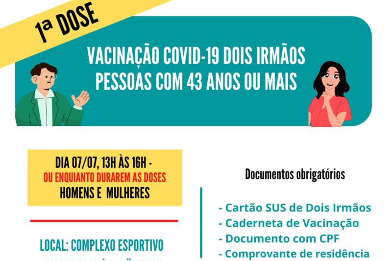 Aplicação acontece das 13h às 16h