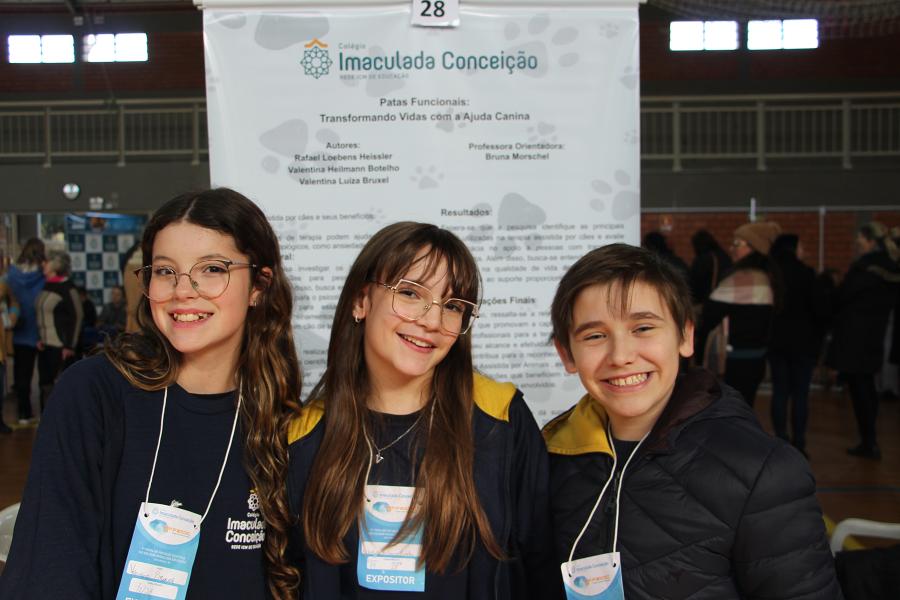 Valentina Luiza Bruxel, Valentina Heilmann e Rafael Loebens