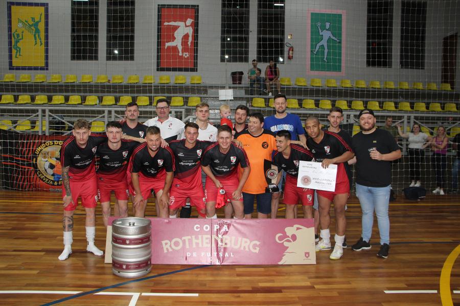 Vice-campeão, River ganhou R$ 2 mil, um barril de chope, troféu e medalhas