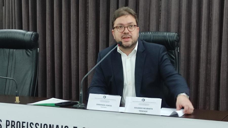 Vice-presidente do CREMERS, Eduardo Neubarth Trindade