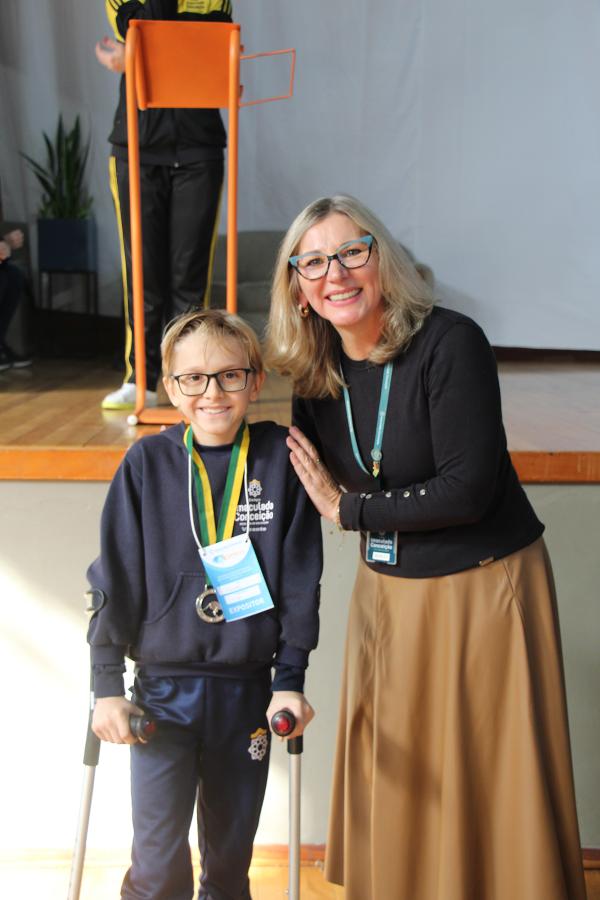 Vicente Kuhn foi medalhista de Prata no Concurso Canguru de Matemática 