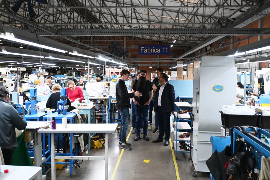 Visita à empresa Calçados Wirth