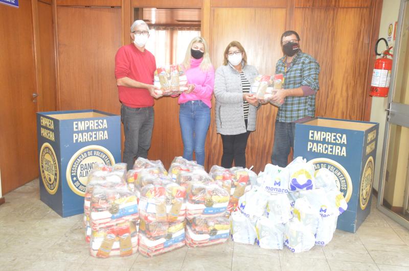 Doações para o Banco de Alimentos foram fundamentais (Foto: Arquivo JDI)